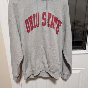 Ohio State Women's Gray Hoodie